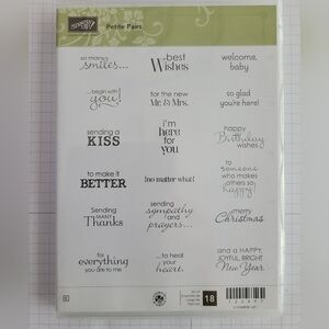 Stampin' Up! - Petite Pairs - LIKE NEW